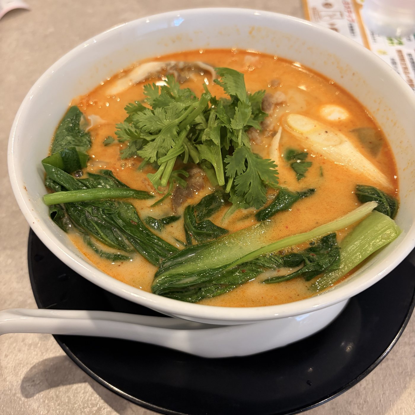 トムヤムスープの麻辣湯